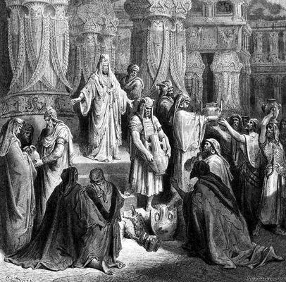 Кир возвращает сосуды храма Иерусалимского