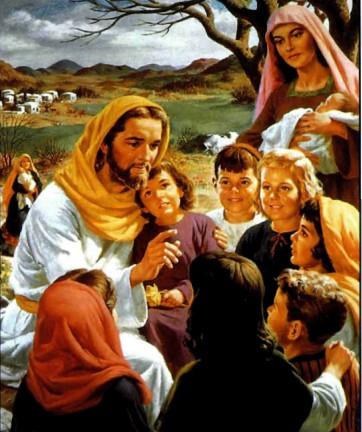 Иисус благословляет детей