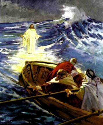 Иисус идет по водам