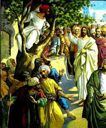 Иисус Христос Обращение мытаря Закхея