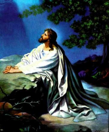 Иисус Христос Молитва в Гефсимании