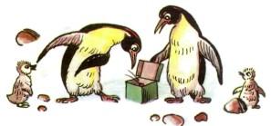 Пингвины и пингвинята
