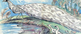 Гуси и павлин - Лев Толстой