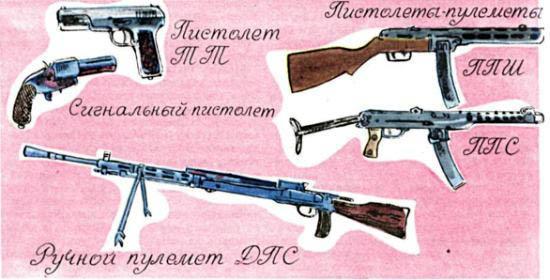 Стрелковое оружие времён Великой Отечественной войны