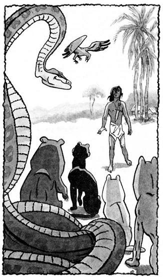 Маугли и его друзья