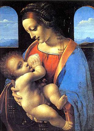 Спустя век после основания Эрмитажа его собрание пополнилось картиной Леонардо да Винчи «Мадонна с младенцем», приобретенной в Милане у герцога А. Литты.