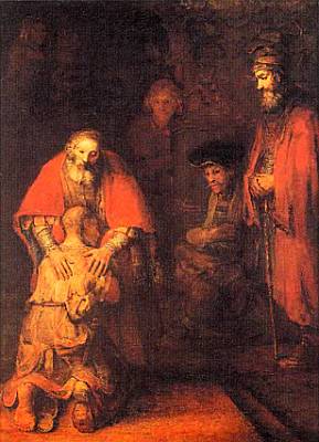 Картина Рембрандта «Возвращение блудного сына» — один из экспонатов Эрмитажа.
