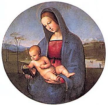 «Мадонна с младенцем» Рафаэля попала в Эрмитаж в 1870 г. из коллекции итальянского графа Конестабиле, жившего в Перудже.