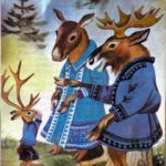 Почему у зайца длинные уши (Мансийская) - Сказка народов России