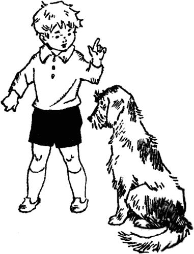 Мальчик Гонзик и пёс