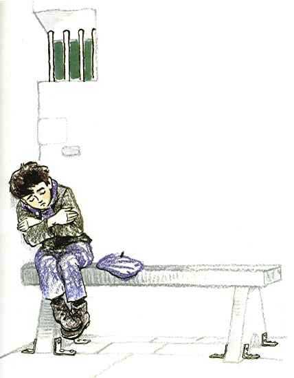 мальчика Франческо посадили в камеру тюрьмы
