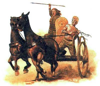 римская колесница