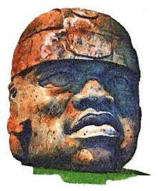 Огромные каменные головы были высечены ольмеками, первой цивилизацией Мексики