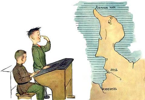 школьники урок географии