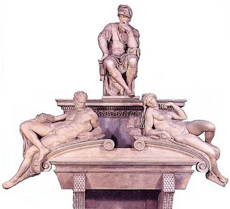 Микеланджело. Надгробие герцога Лоренцо