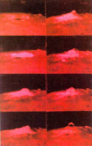Вспышка, сфотографированная с помощью так называемого Н-фильтра. Он пропускает только красный свет водорода, в котором хромосфера светит особенно ярко.