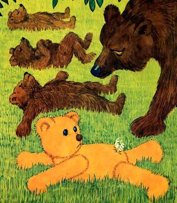 медвежонок Тедди Брюмм медвежата и их мама медведица