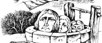 Три головы в колодце - Английская сказка