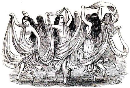 девушки танцуют