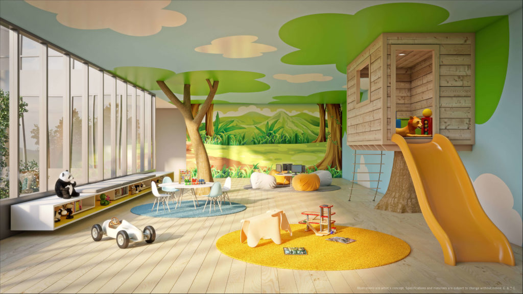 Дизайн детской игровой комнаты